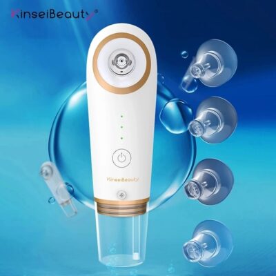Electric Facial Cleaning Blackhead Remover Small Bubble Vacuum Cleaner Blackhead Acne Remover Shrink Pore Hydrating Pore Cleaner