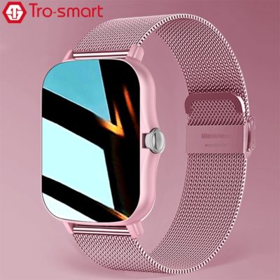 New 2023 Smart Watch Women Men Smartwatch Dial Call Square Smart Clock For Android IOS Fitness Tracker Trosmart Brand Y13