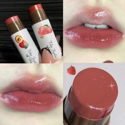 Fruity Lip Balm Moisturizing Nourishing Lip Gloss Natural Temperature Change Color Lipstick Cheap Makeup Cosmetics Lip Skin Care