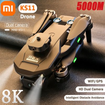 Xiaomi KS11 Drone 8K Intelligent Obstacle Avoidance Brushless Four-Wheel Drive Aircraft 4K/6K HD Dual Camera Flight 5000M UVA