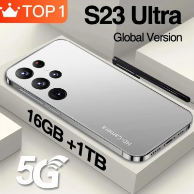 S23 Ultra Smartphone 6.8 HD Screen Original Mobile Phones 16G+1T 5G Dual Sim Celulares Android Unlocked 72MP 6800mAh Cell Phone