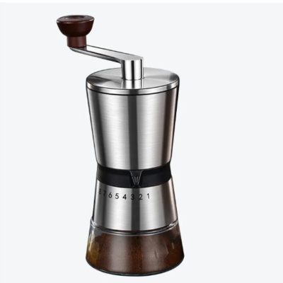 High Quality Hand Coffee Mill Manual Coffee Grinder With Ceramic Grinding Core 6 Adjustable Settings Portable Coffee Grinders