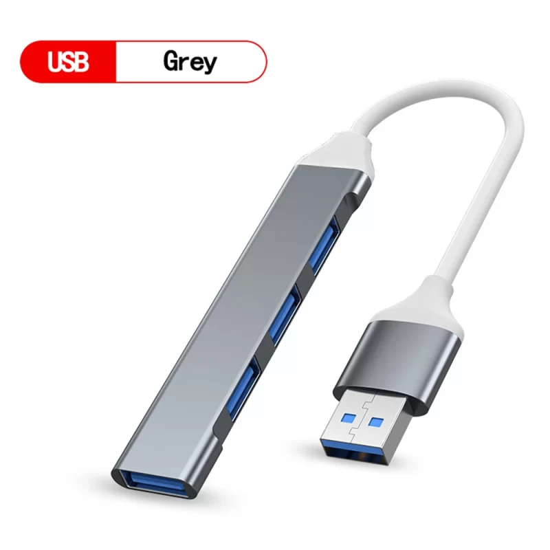 USB 3.0 Hub USB Hub 4 Port High Speed Type c Splitter 5Gbps For PC Computer Accessories Multiport HUB 4 USB 3.0 2.0 Ports - Image 7