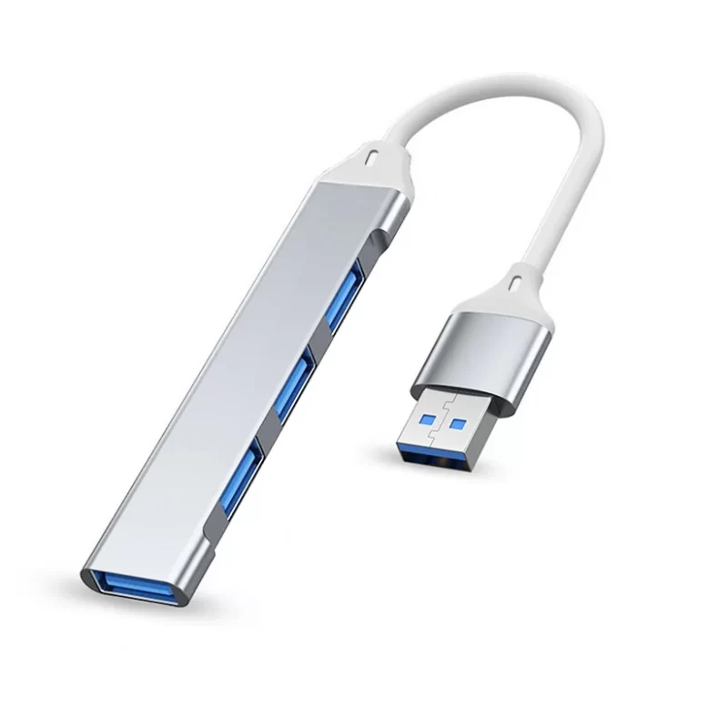 4Port USB 3.0 Hub USB Hub High Speed type c Splitter 5Gbps For PC Computer Accessories Multiport HUB 4 USB 3.0 2.0 Ports - Image 9