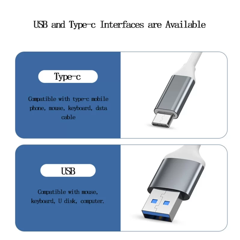USB 3.0 Hub USB Hub 4 Port High Speed Type c Splitter 5Gbps For PC Computer Accessories Multiport HUB 4 USB 3.0 2.0 Ports - Image 2