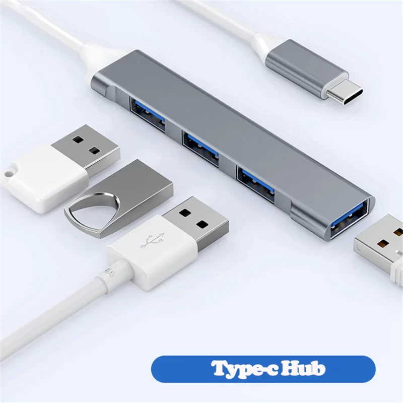 USB 3.0 Hub USB Hub 4 Port High Speed Type c Splitter 5Gbps For PC Computer Accessories Multiport HUB 4 USB 3.0 2.0 Ports - Image 17